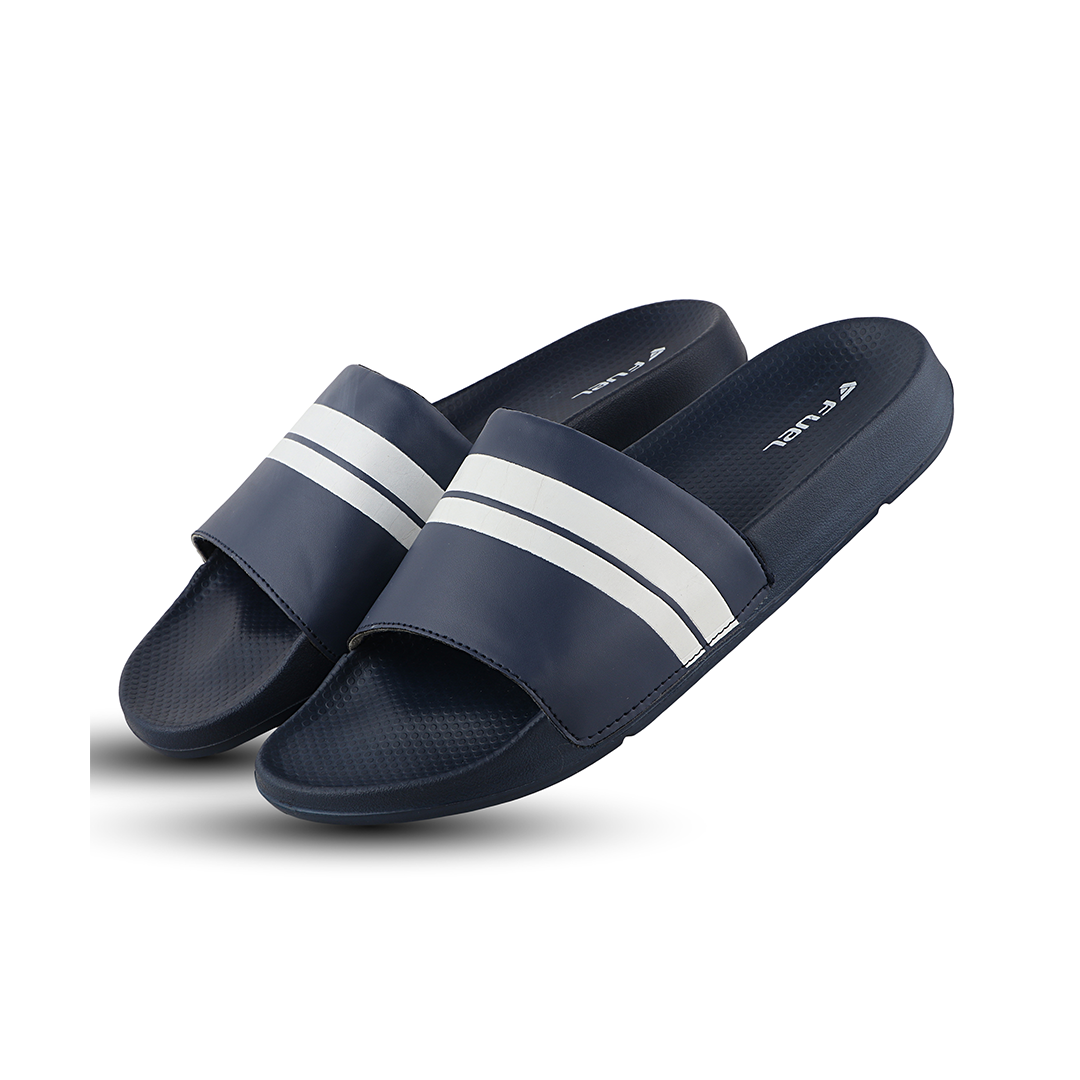 FUEL SLIDESTEP Sliders For Men For Men And Boys (NAVY)