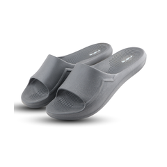 Fuel Swift Grey Comfort Slides with Textured EVA Sole, Anti-Slip Slip-On Slippers