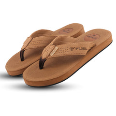 FUEL FMS-01 Comfortable with Flexible EVA Sole for Daily Comfort Slipper for Men's (Brown)
