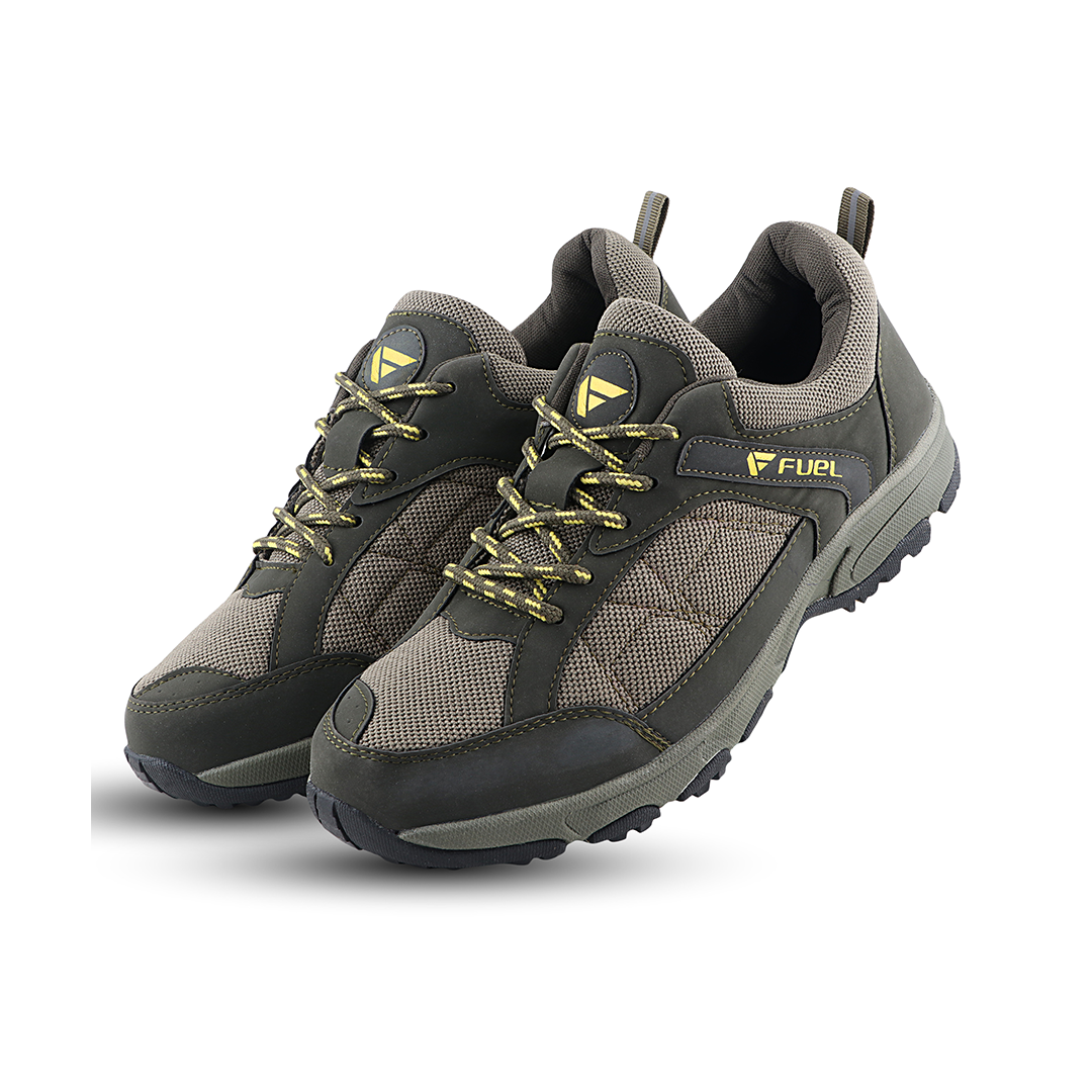 FUEL Outdoor-04 Sport Shoes for Men's (OLIVE/YELLOW)