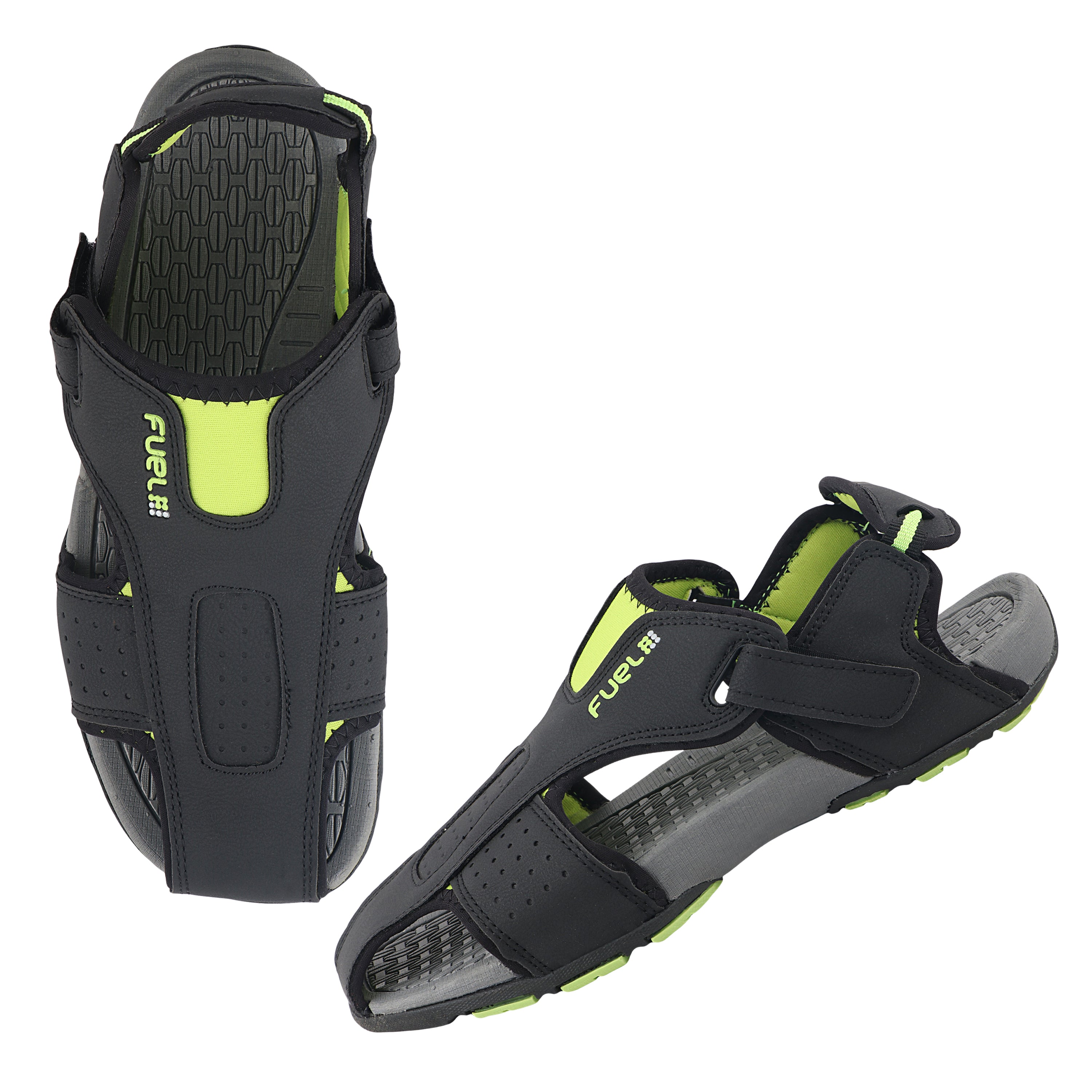 Fuel Neston Sandal For Men's (P.GREEN/BLACK)