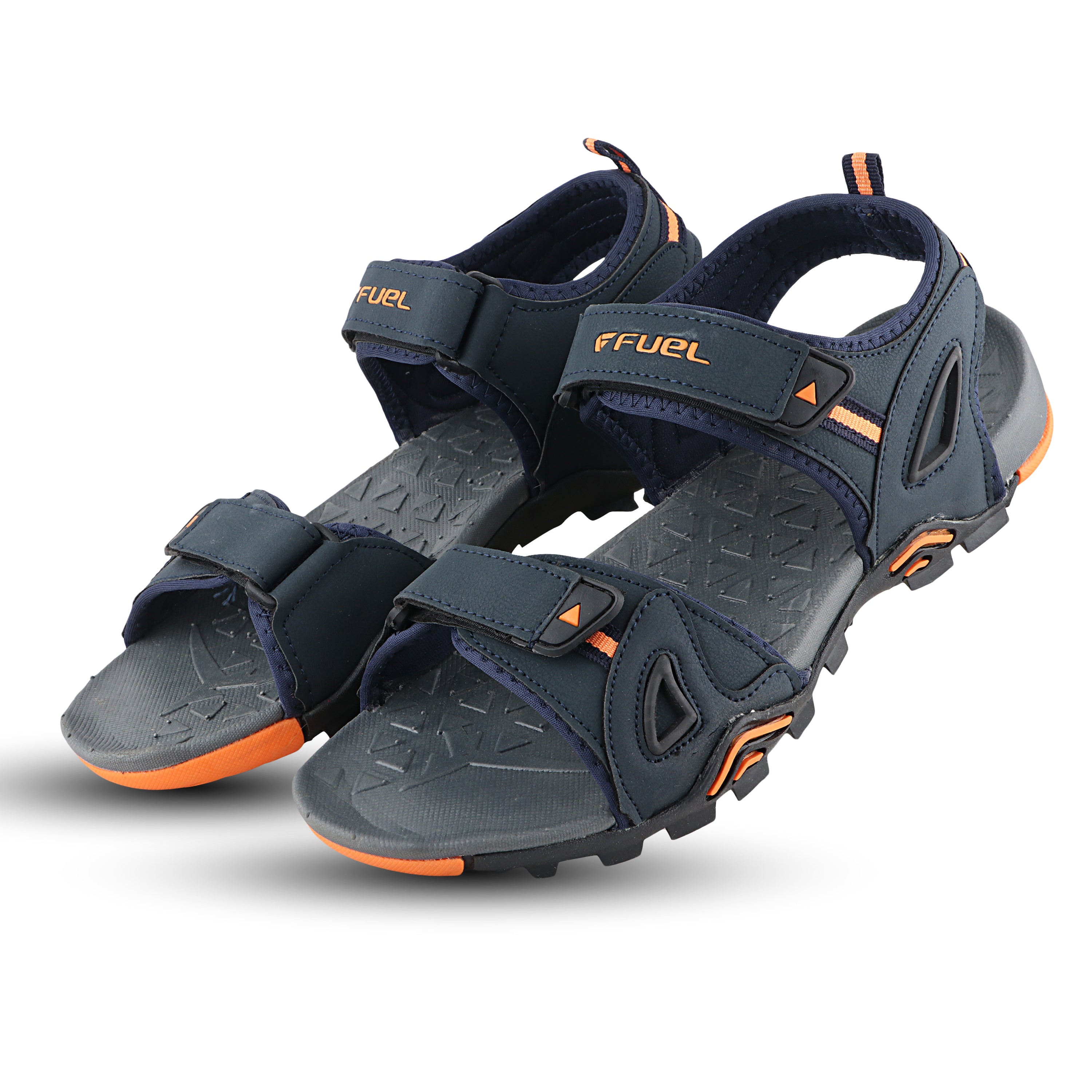 Fuel Thar Sandals For Men's (Navy-Orange)