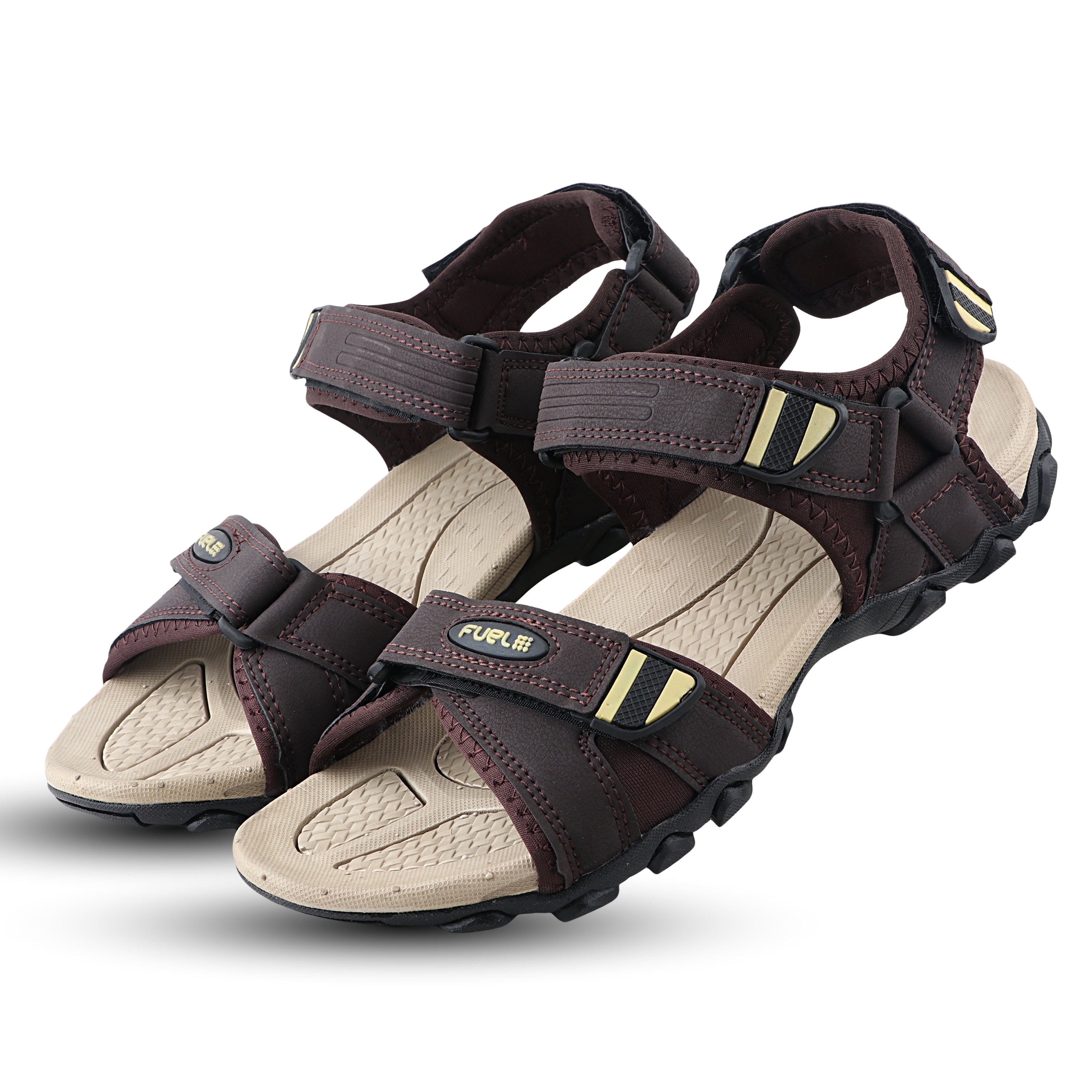 FUEL ADAM SANDALS FOR MEN'S (BROWN-BRIGE)