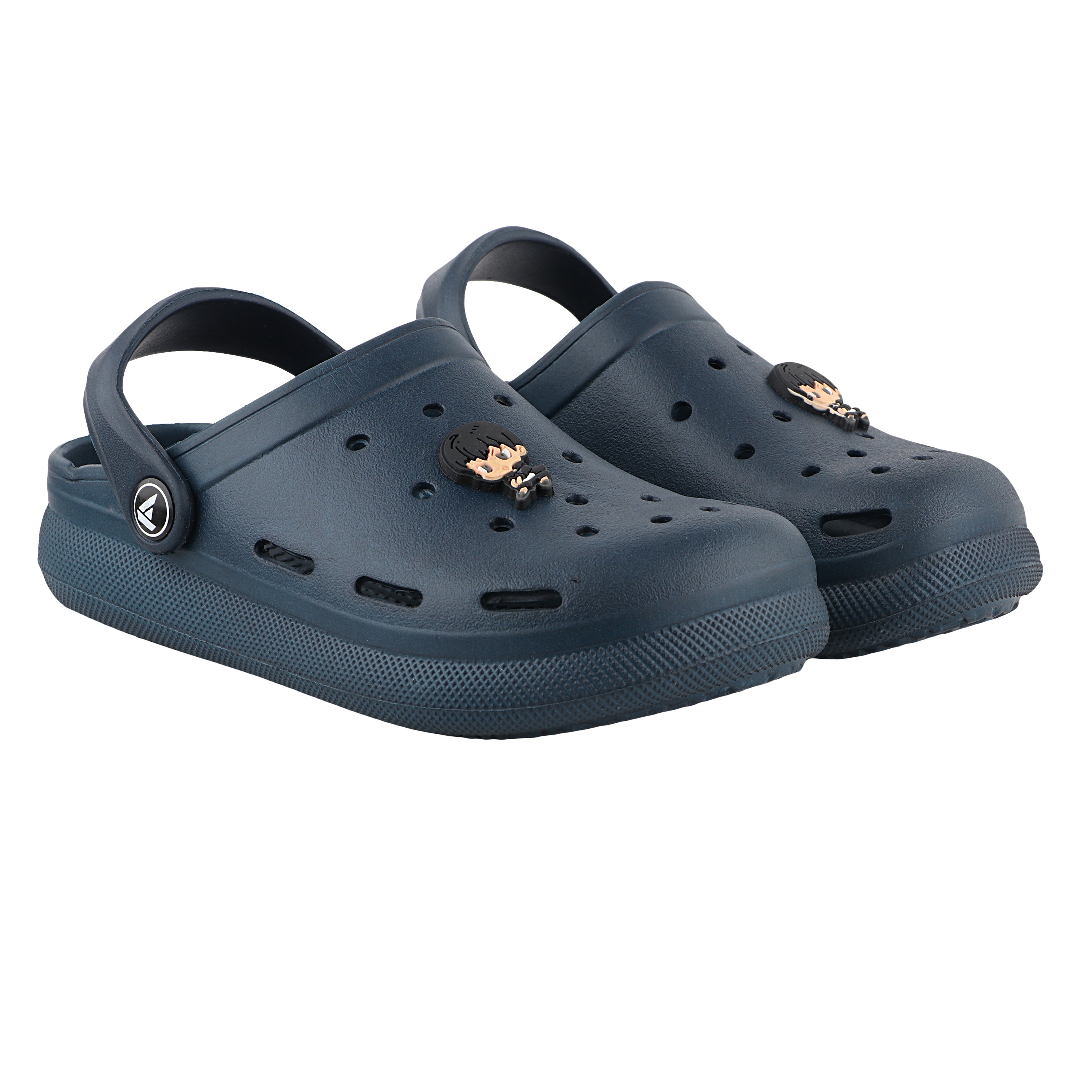 FUEL Hooper Clogs Slipper for 4-10 Years Boys/Girls (Navy)