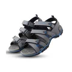 Fuel Charlie Sandal For Men's (D.GREY/R.BLUE)
