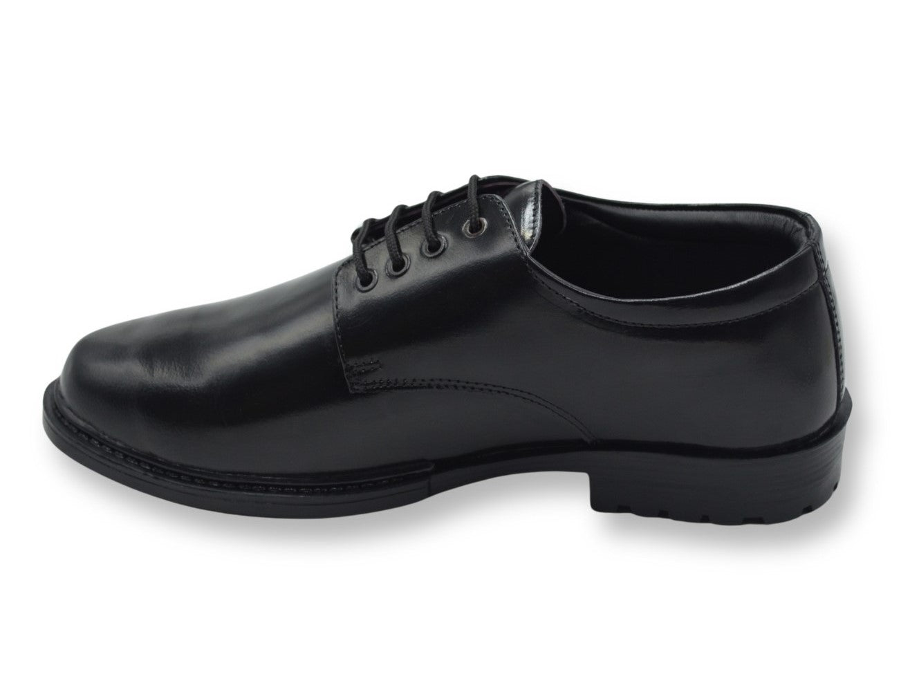 Shoes Black Leather Derby