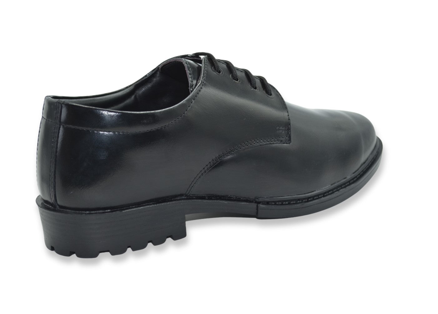 Shoes Black Leather Derby