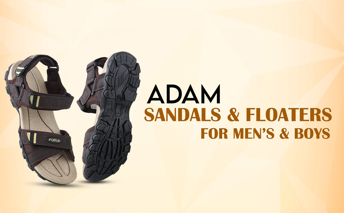 FUEL Adam Casual Sports Sandal for Men (Brown)