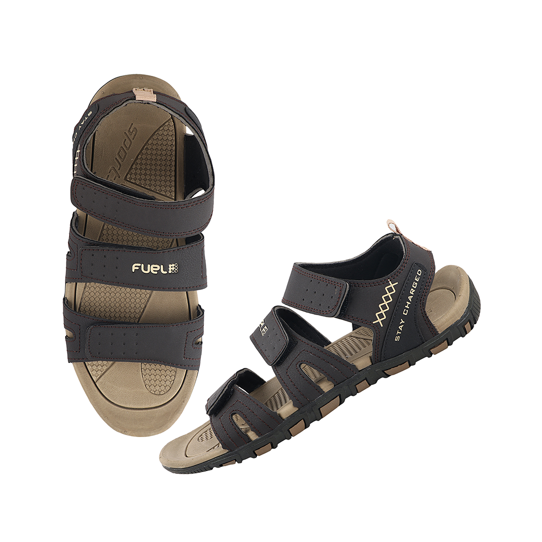 Fuel Force  Sandals For Men's (BROWN/BEIGE)