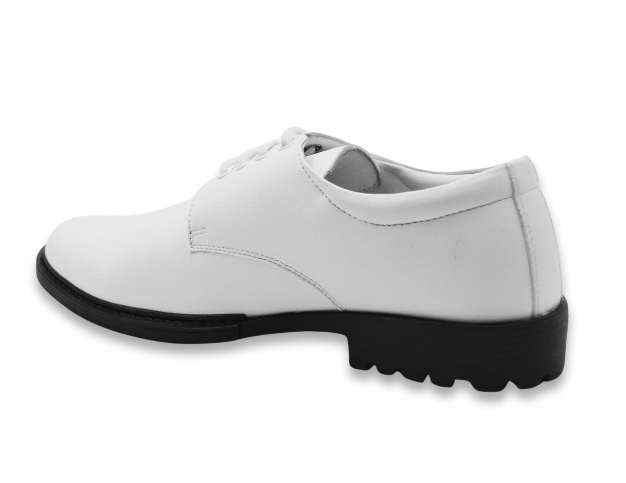 Shoes PU-coated Microfiber White Uniform
