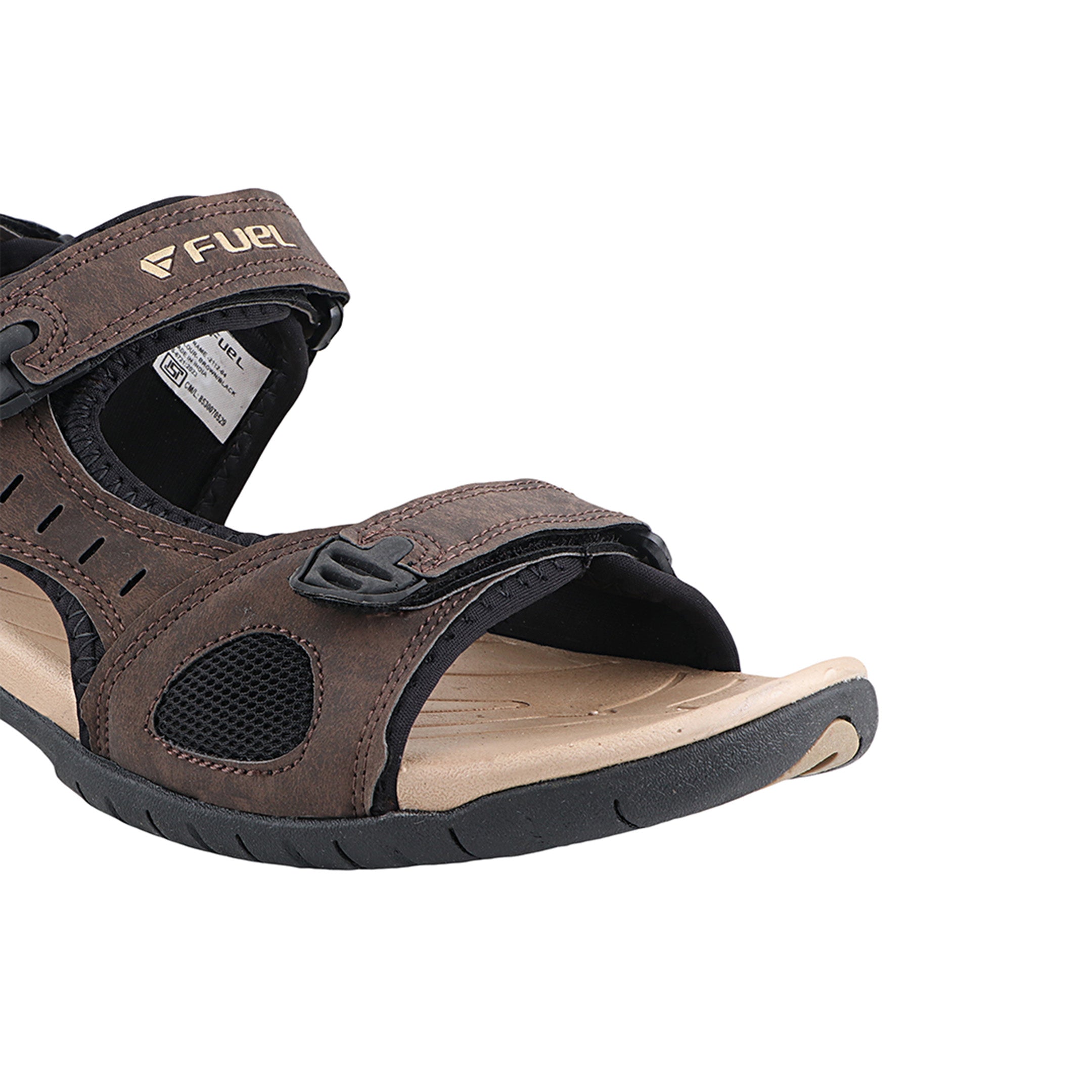 FUEL 2112-03 Indoor & Outdoor Sports Sandals with Durable Upper & Comfortable For Man (Brown)