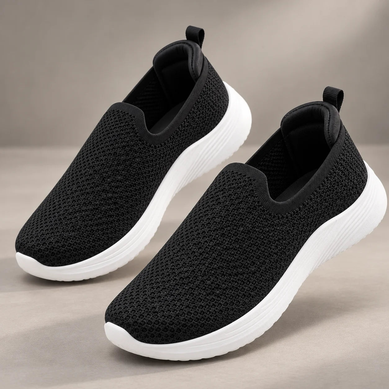FUEL Nayasa-02 Comfortable Daily Wear Shoes for Women (Black)