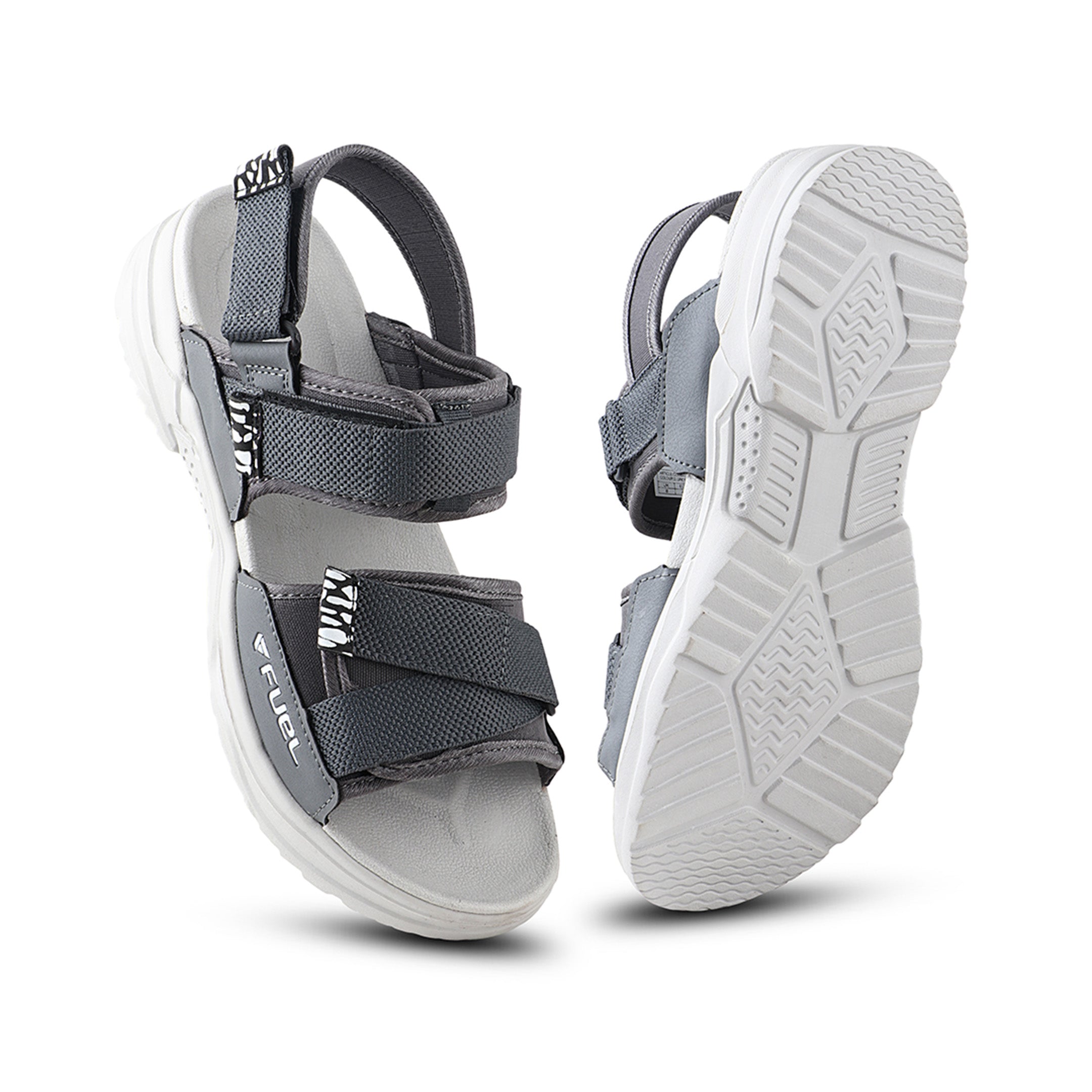 Fuel Combat-01 Sandals For Men's (D-Grey)