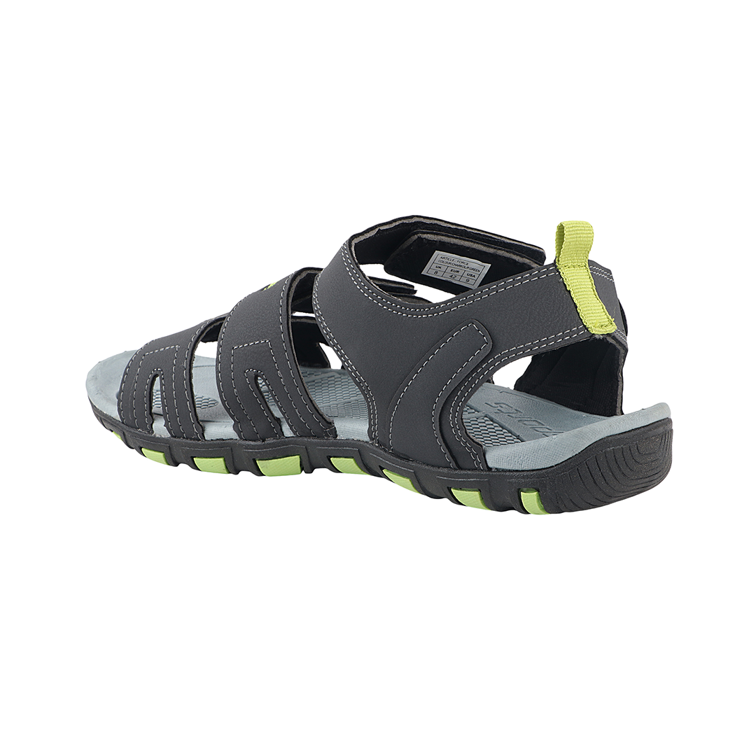 Fuel Force Sandals For Men's (GREY/P.GREEN)