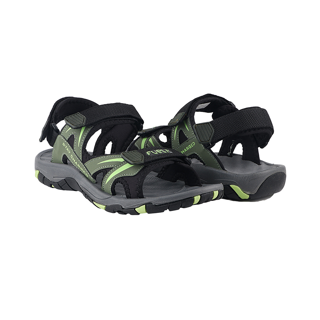 Fuel Prime Sandals For Men's (Olive-P Green)