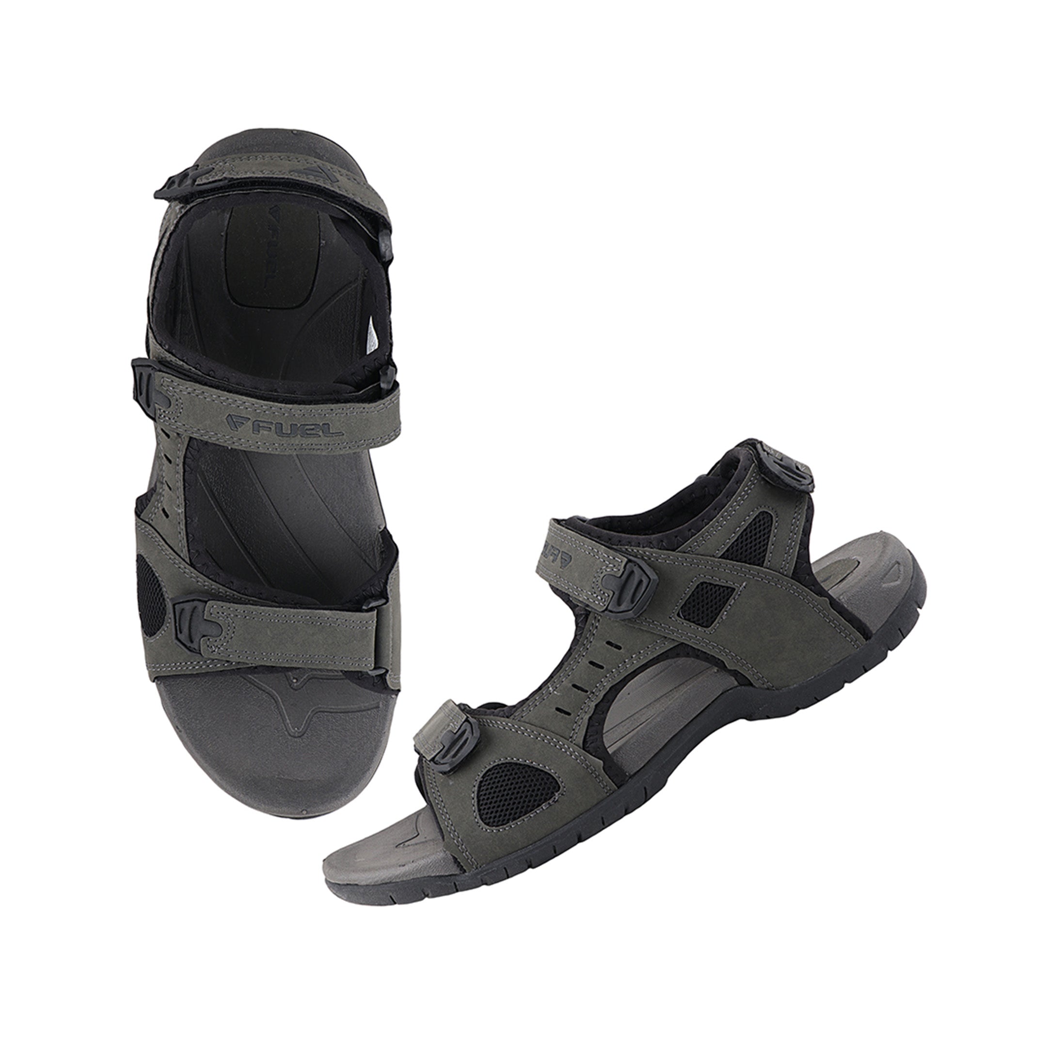 Fuel 2112-04 Sandal For Man (Black-Grey)