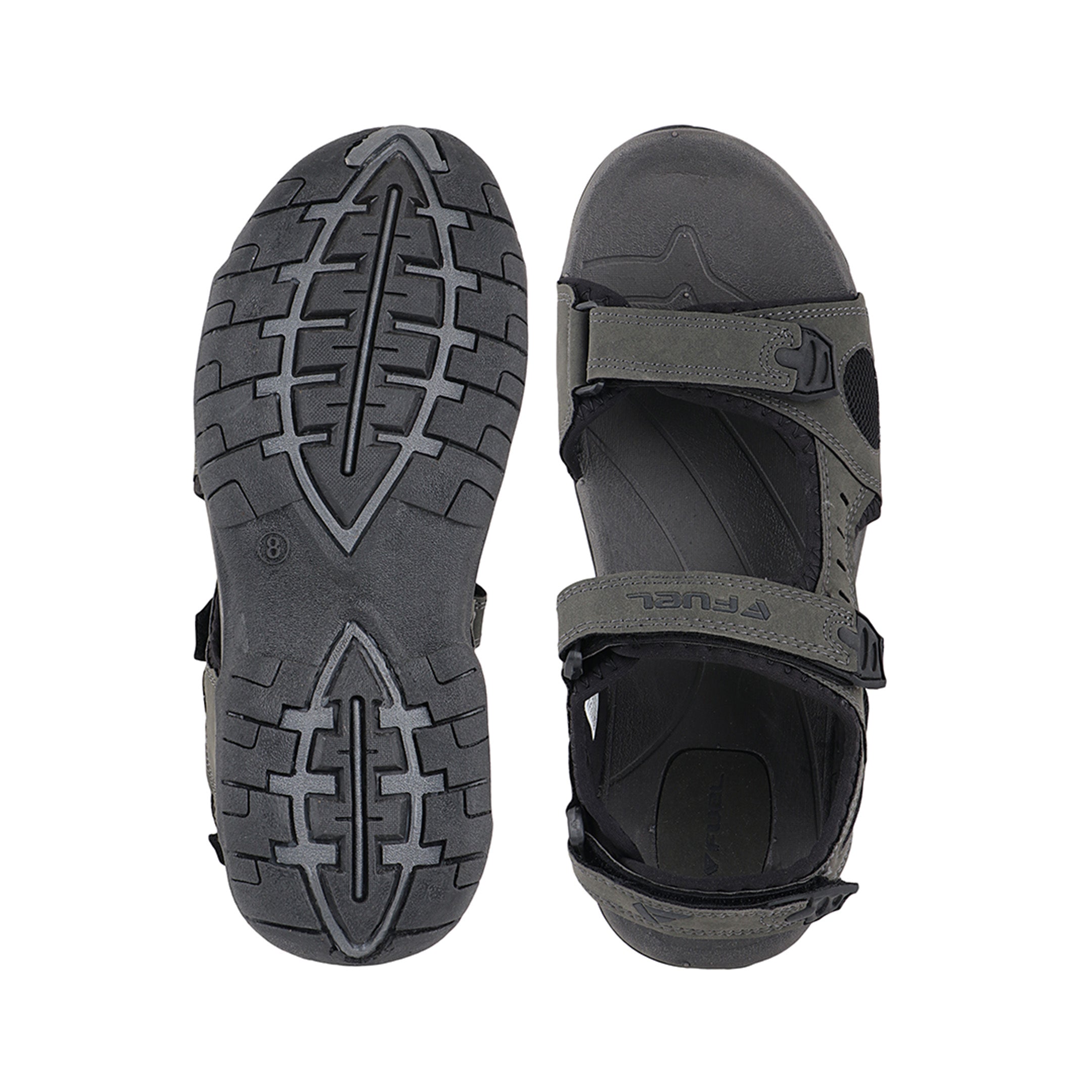 Fuel 2112-04 Sandal For Man (Black-Grey)