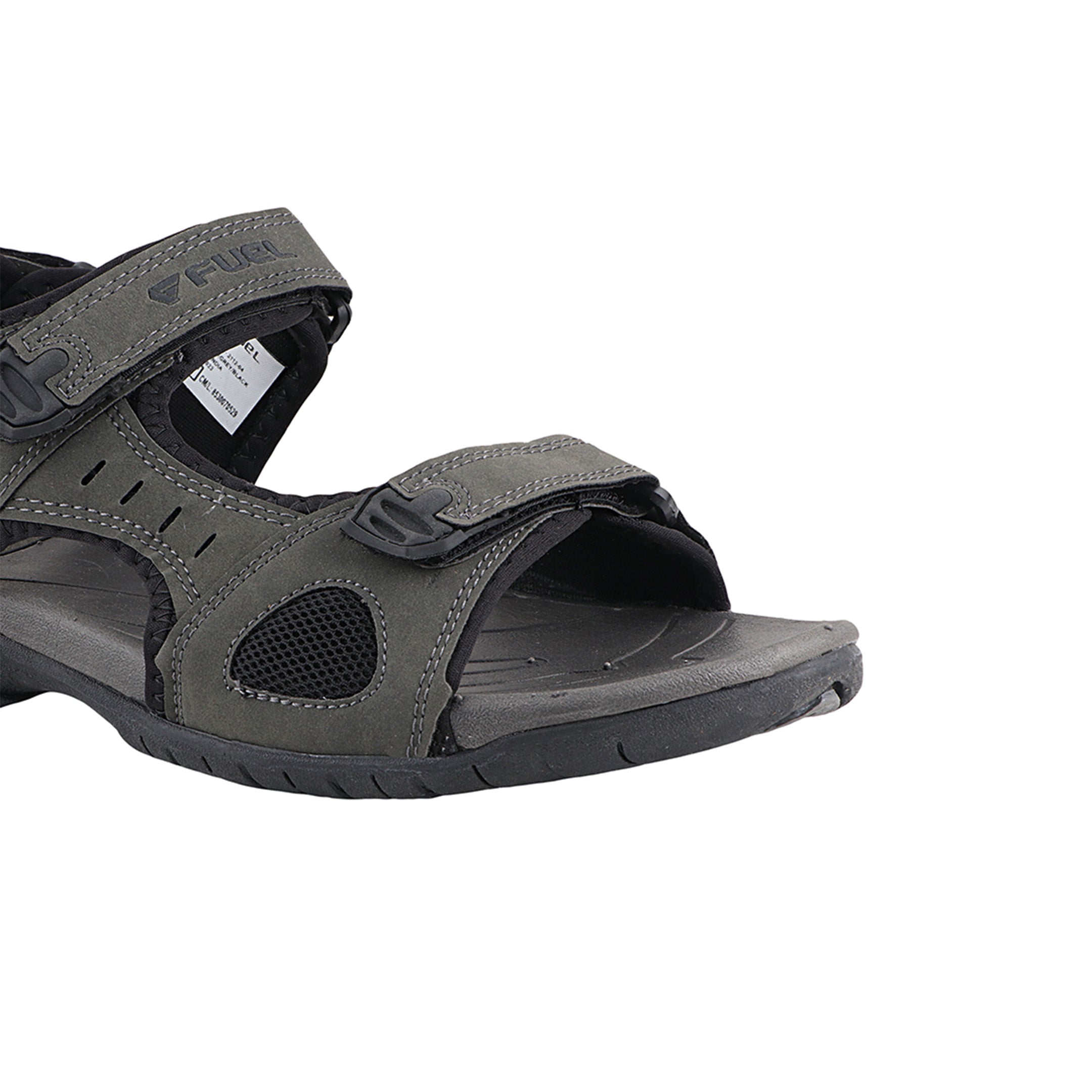 FUEL 2112-03 Indoor & Outdoor Sports Sandals with Durable Upper & Comfortable For Man (Black)