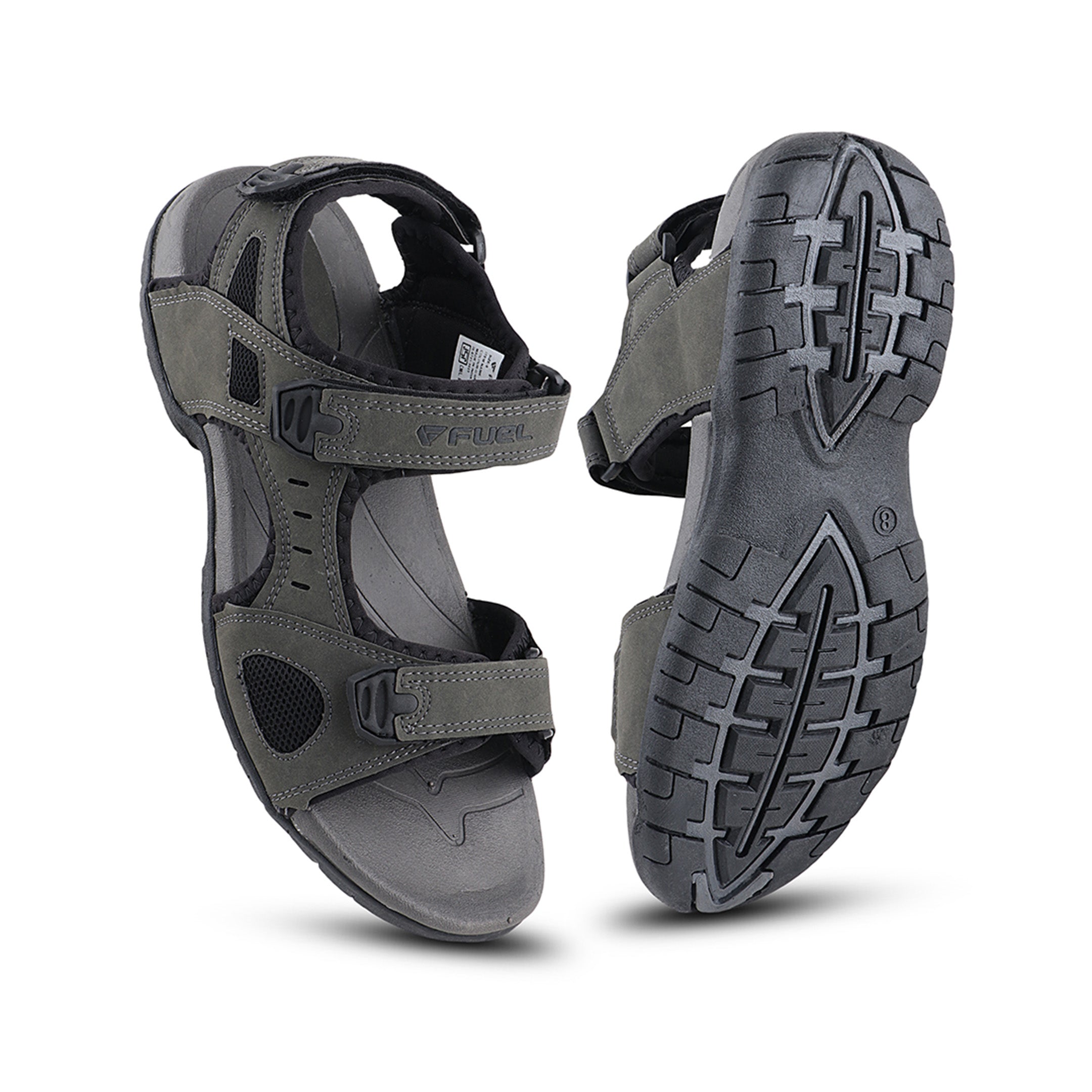 Fuel 2112-04 Sandal For Man (Black-Grey)