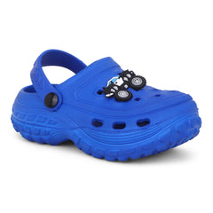 FUEL Poddle Cute & Lightweight EVA Slip-On Clogs for Kids (Blue)