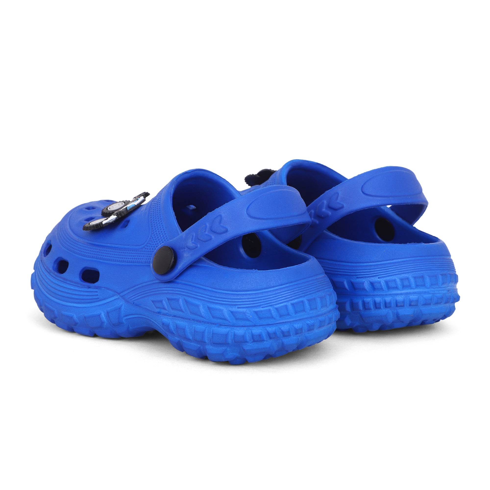 FUEL Poddle Cute & Lightweight EVA Slip-On Clogs for Kids (Blue)