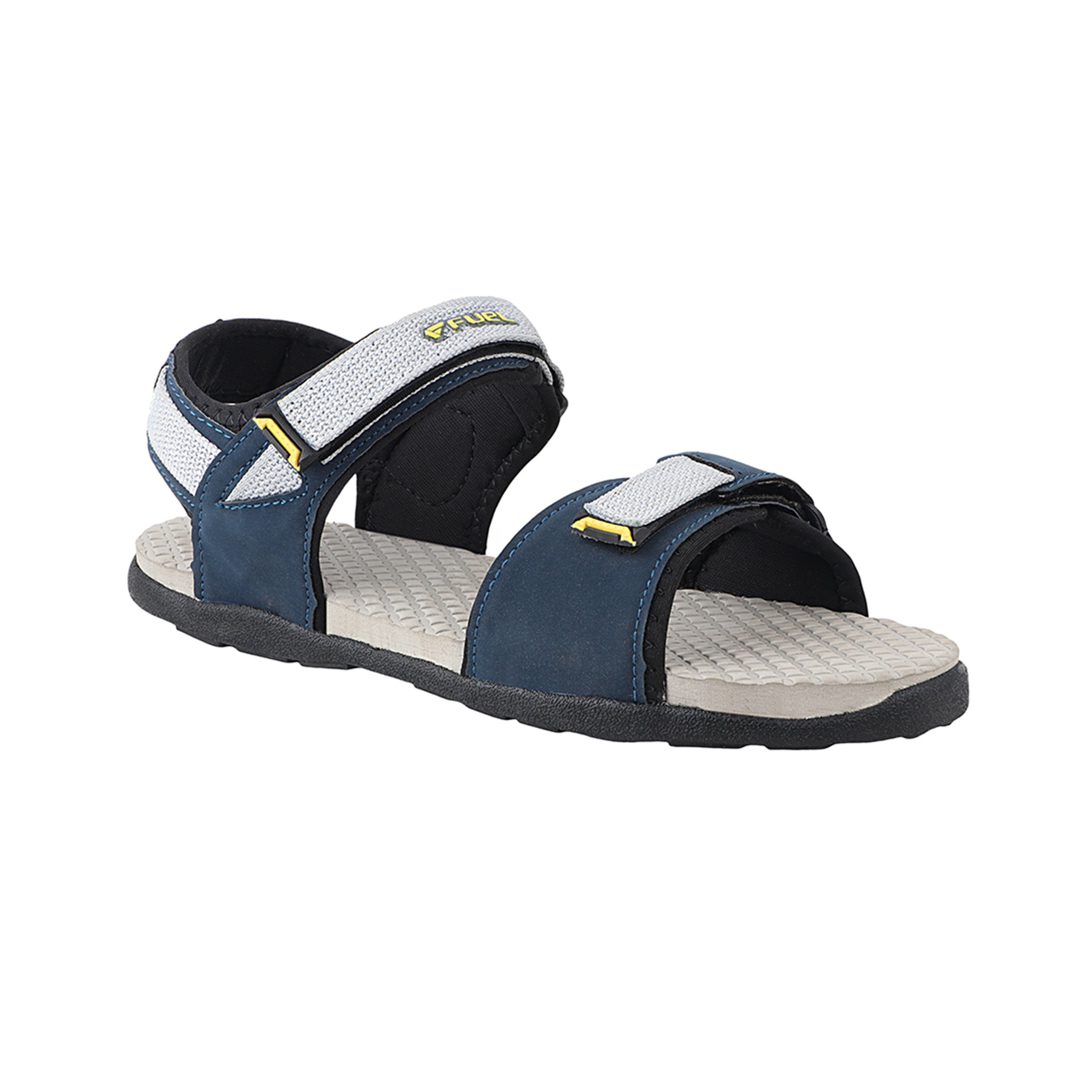 Fuel Roadster-01 Sandals For Men NAVY/YELLOW