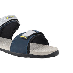 Fuel Roadster-01 Sandals For Men NAVY/YELLOW