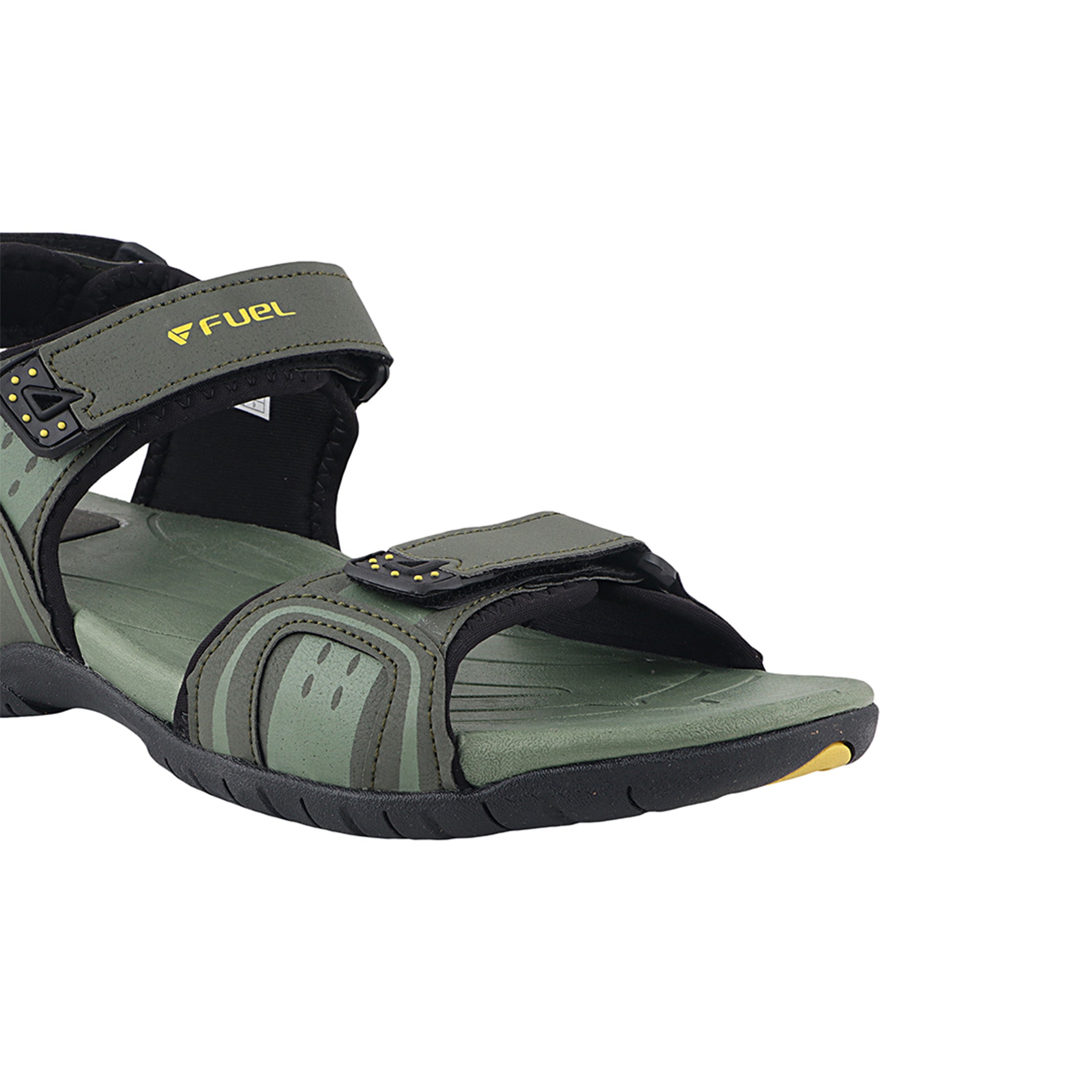 Fuel 2112-08  Sandal For Men's (OLIVE/YELLOW)