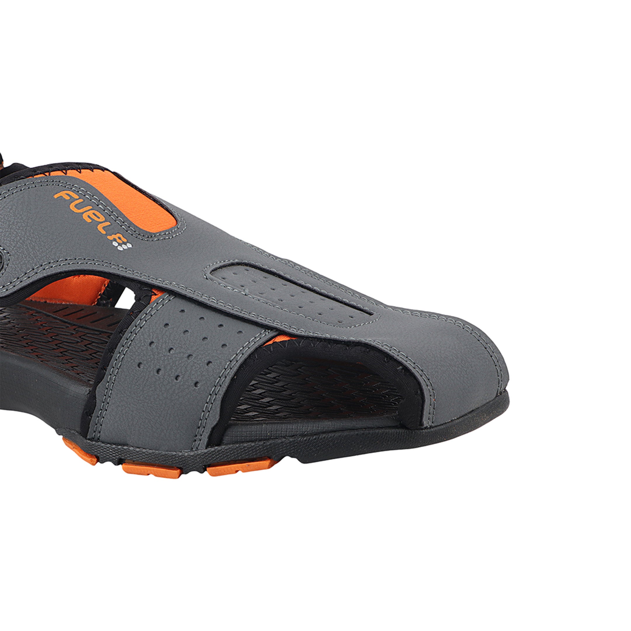 Fuel Neston Sandal For Men's (D.GREY/ORANGE)