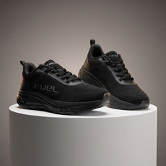 FUEL Phantom Running & Walking with Cushioned Comfort and Durable Sole for Men's (Black)