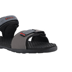 Fuel Roadster-01 Sandals For Men's (Black-Red)