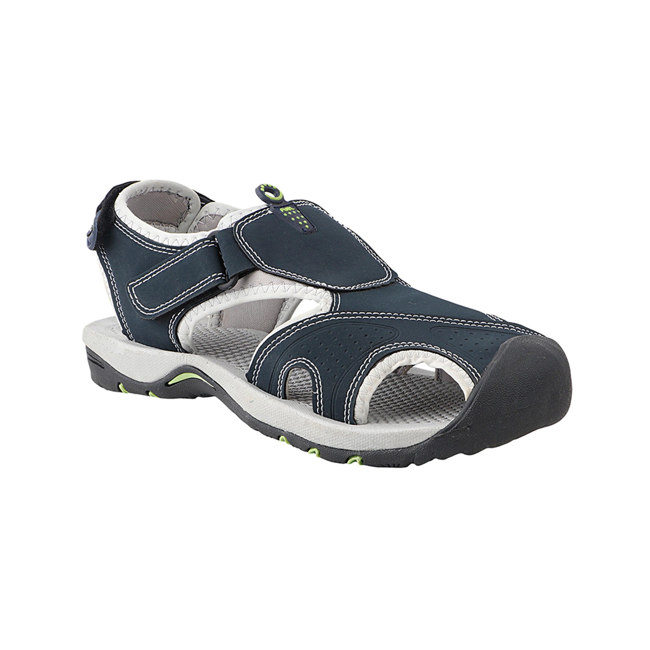 Fuel Soldier-04 Fisherman Sandals for Men (Navy-Grey)