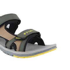 Fuel Splendor Sandals For Men's (Oilve-Yellow)