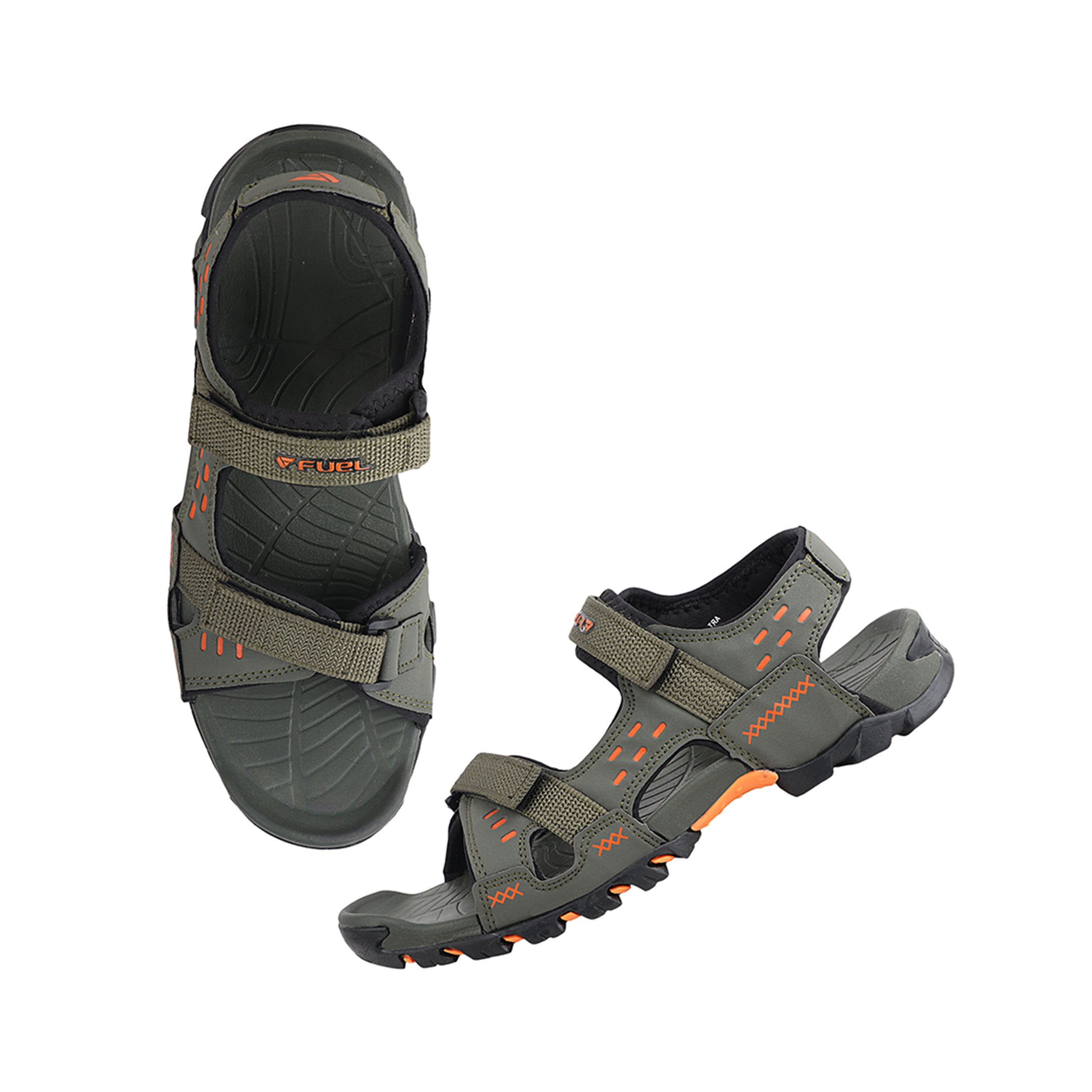 FUEL Timber Land Sandal For Men (Olive)