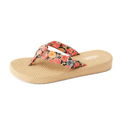 FUEL Flora EVA Base Women’s Casual Slippers – Slip-On Soft Sole Footwear with Designer Strap