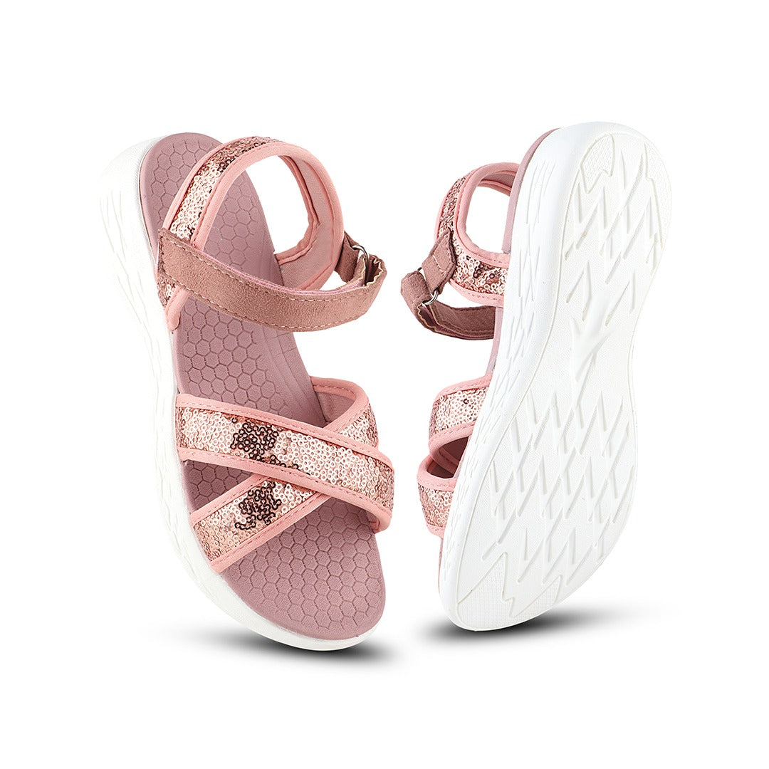FUEL fashion Sandal for Women (Pink)
