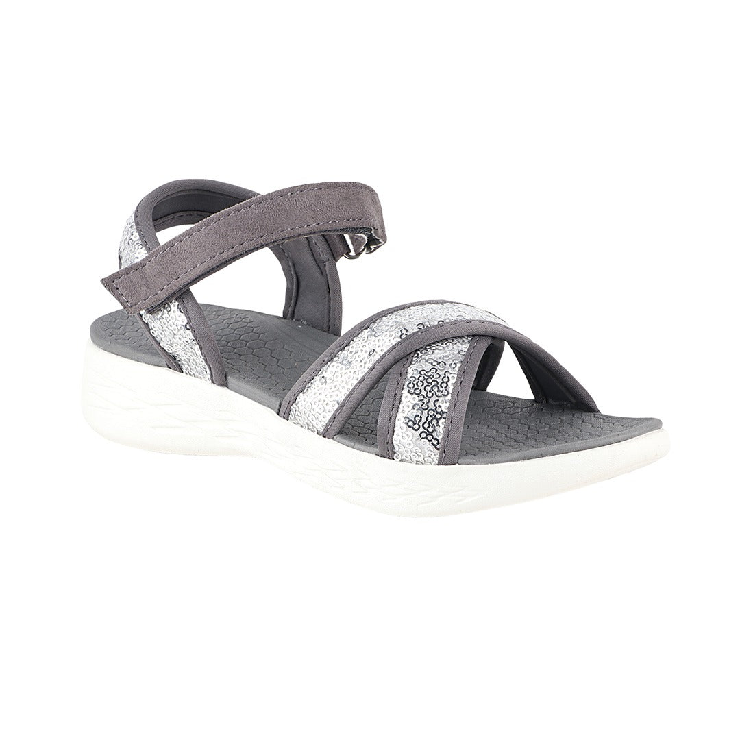 FUEL fashion Sandal for Women (Grey)
