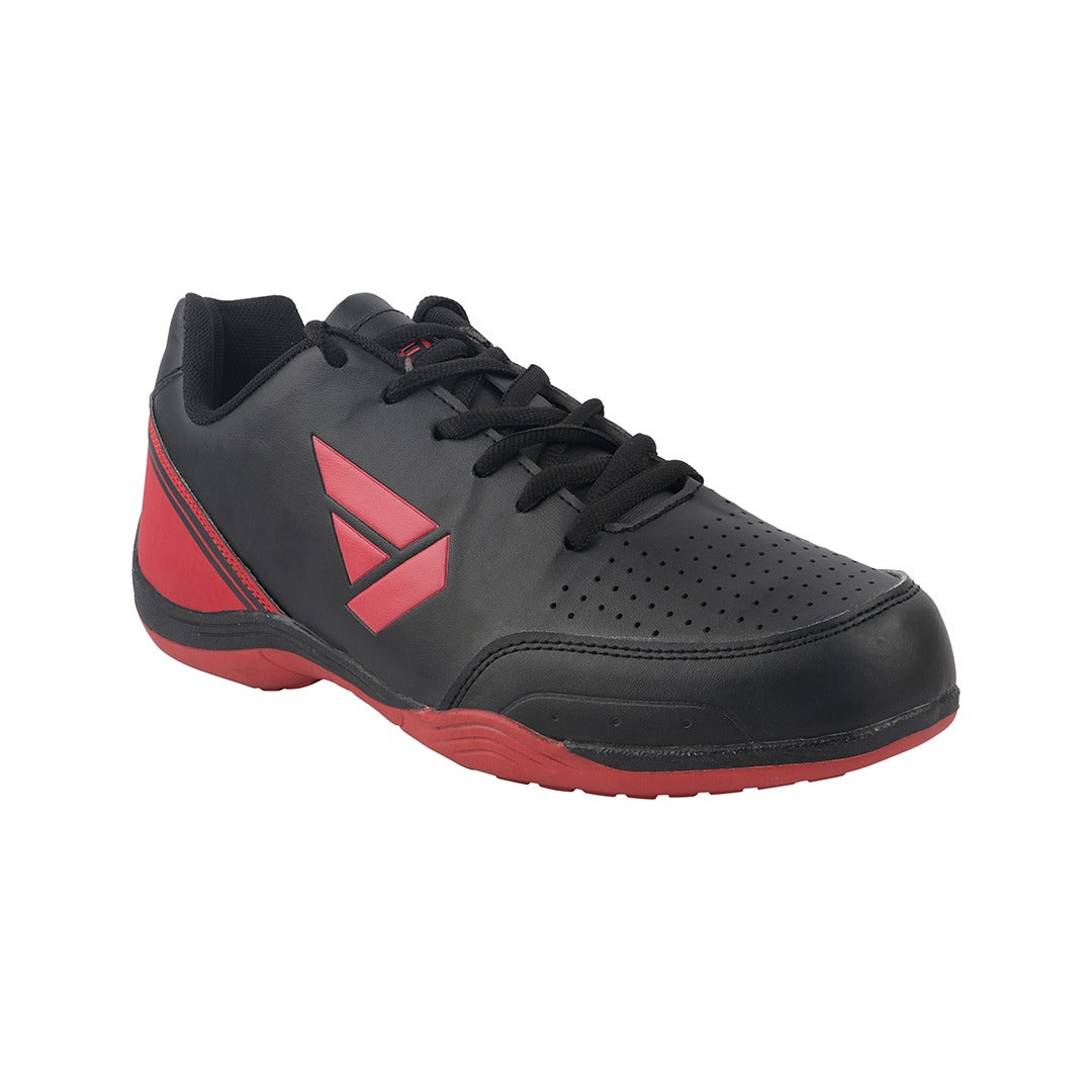 Fuel Ultima Sports Shoes For Men (Black-Red)