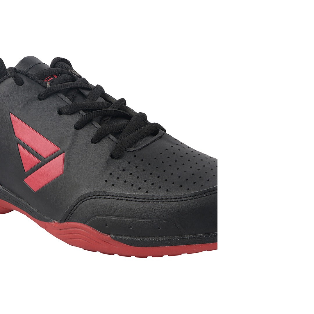 Fuel Ultima Sports Shoes For Men (Black-Red)