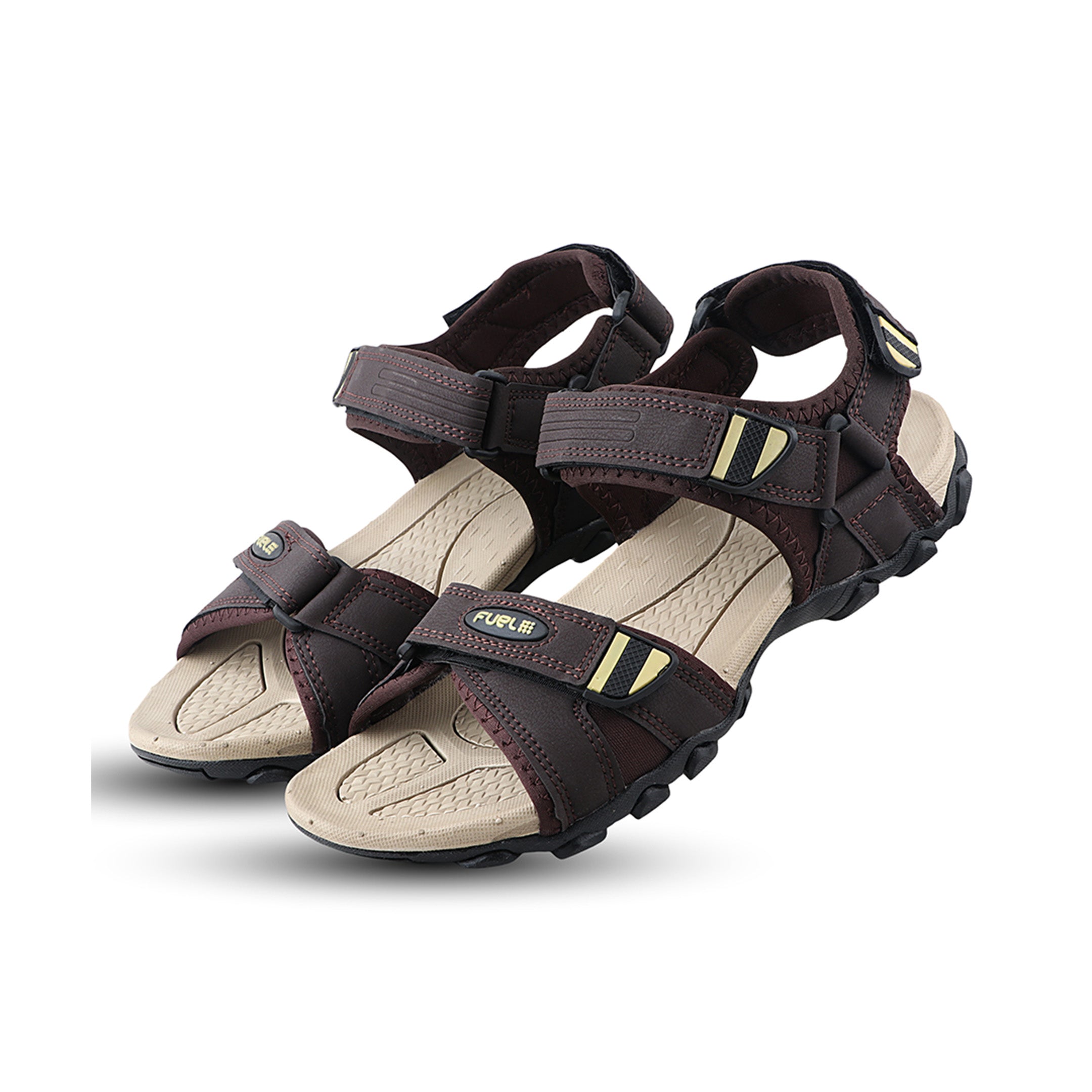 FUEL ADAM SANDALS FOR MEN'S (BROWN-BRIGE)