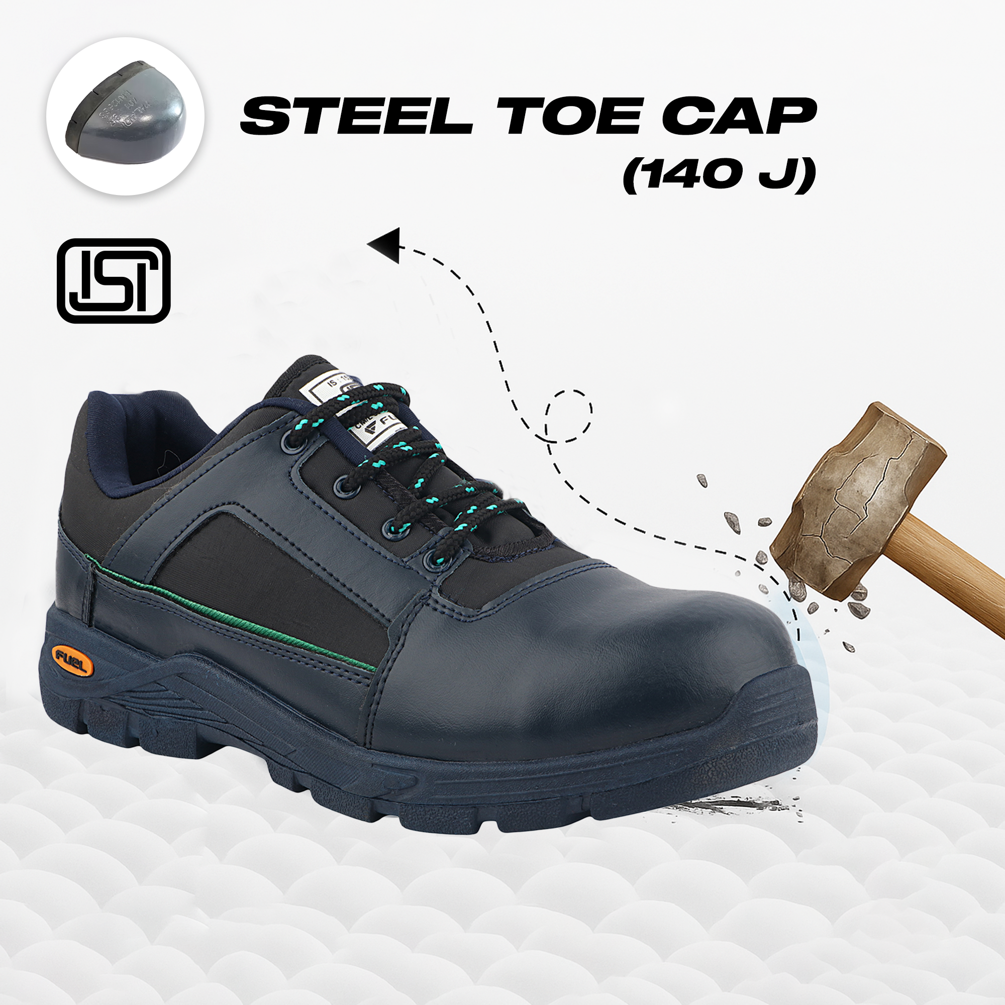 Fuel Armour 3 SD Safety Shoes for Men's e (Blue)
