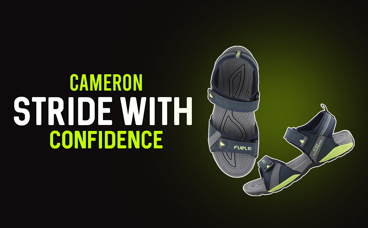 FUEL Camron Comfortable Sports Sandal (Navy)