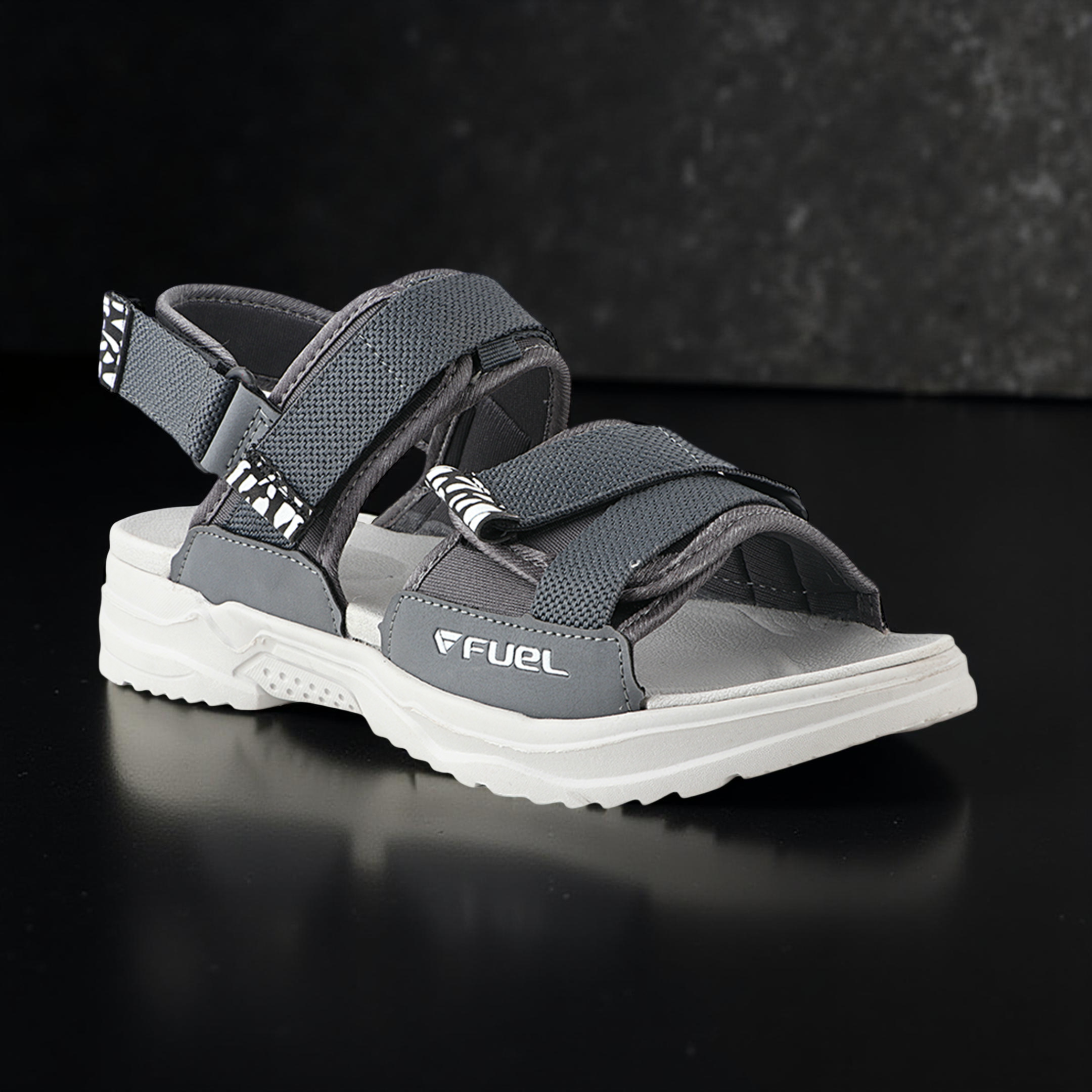 Fuel Combat-01 Sandals For Men's (D-Grey)