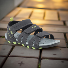 Fuel Force Sandals For Men's (GREY/P.GREEN)