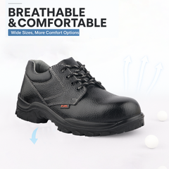 Fuel Gorilla Safety Shoes for Men's (Black)