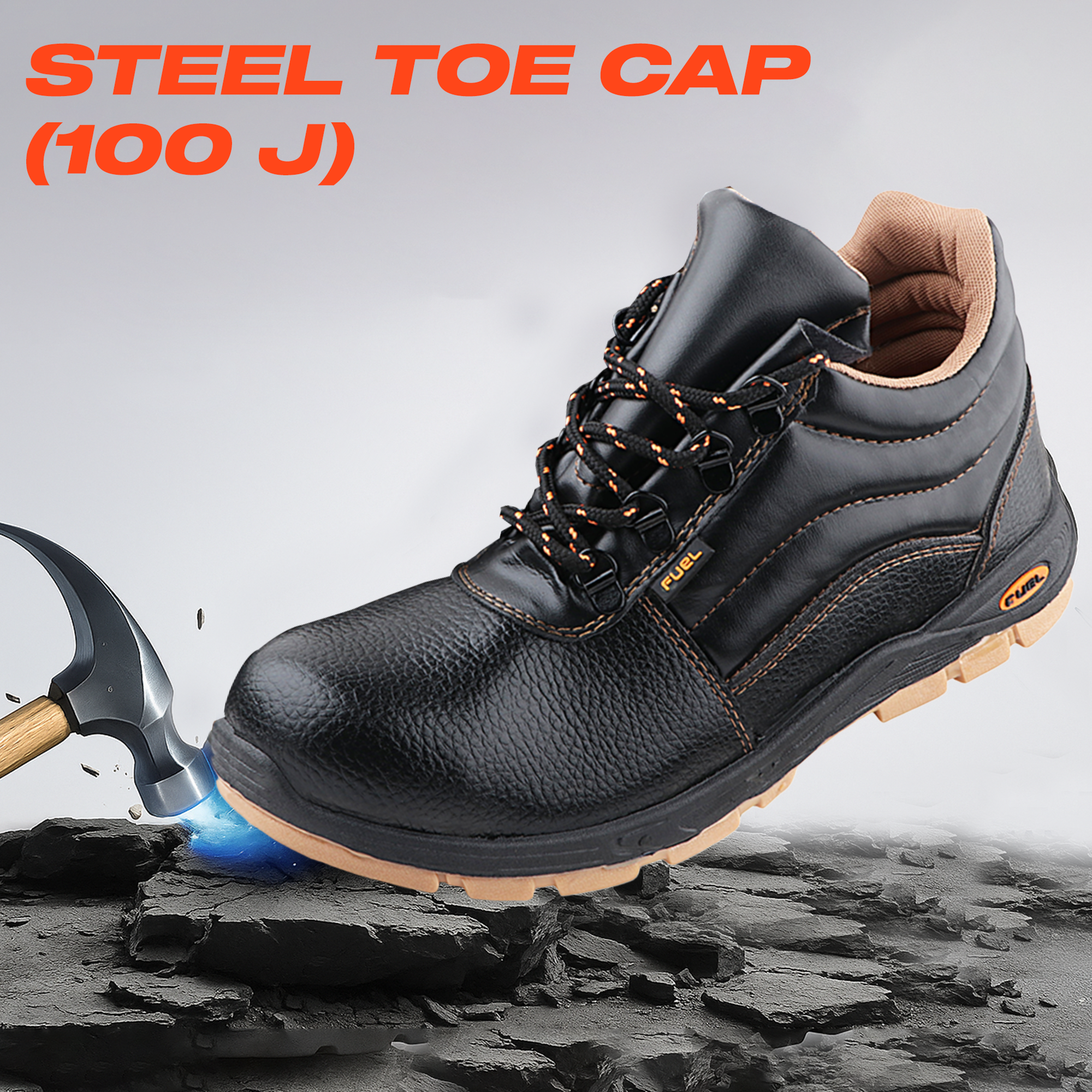 FUEL Jordan HC  safety shoes (Black)