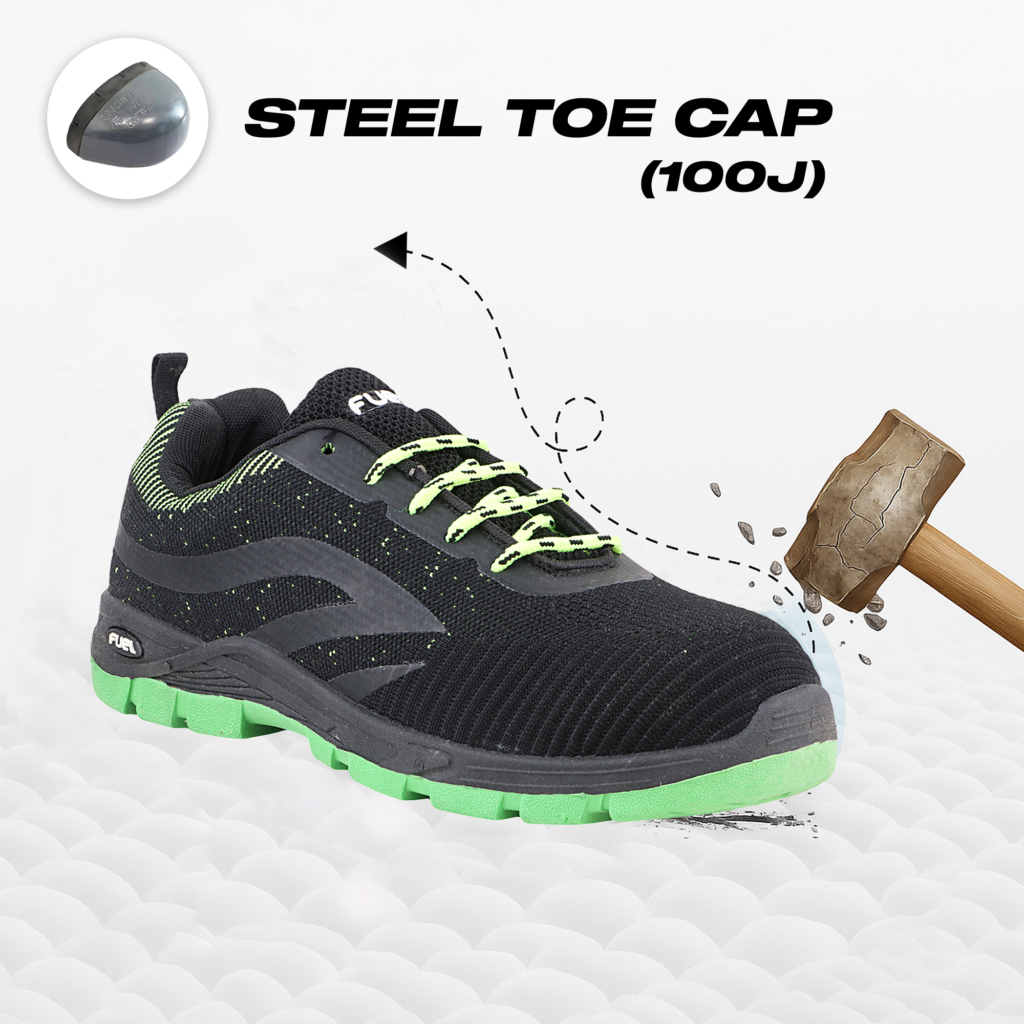 Fuel Jordan Men Safety Shoes