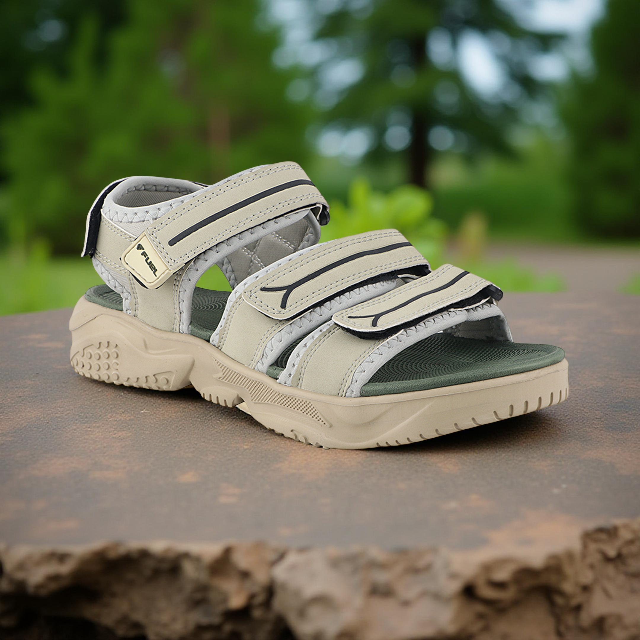 Fuel Keta Men's Comfortable, Lightweight, Anti-Skid Sandals for Outdoor Fashion Footwear