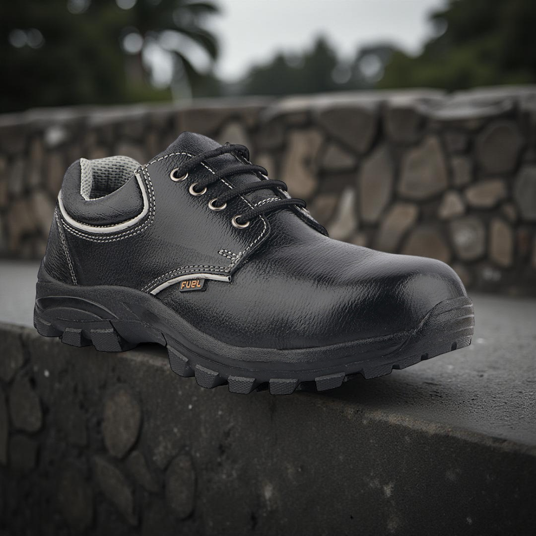 Fuel Leon R Safety Shoes for Men's (Black)