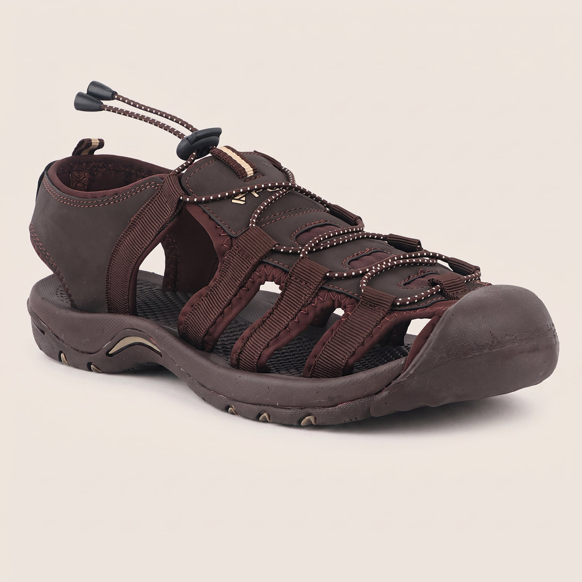 FUEL Soldier-06 Stylish Outdoor Fisherman Sandals Men (Brown)